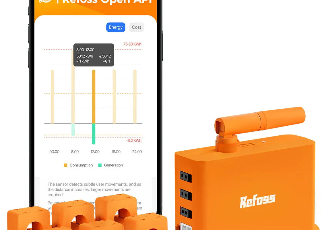 Refoss EM06P moniteur énergie pince ampèremétrique CT Home Assistant