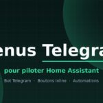 Menus Telegram pour piloter Home Assistant, boutons inline par domaine