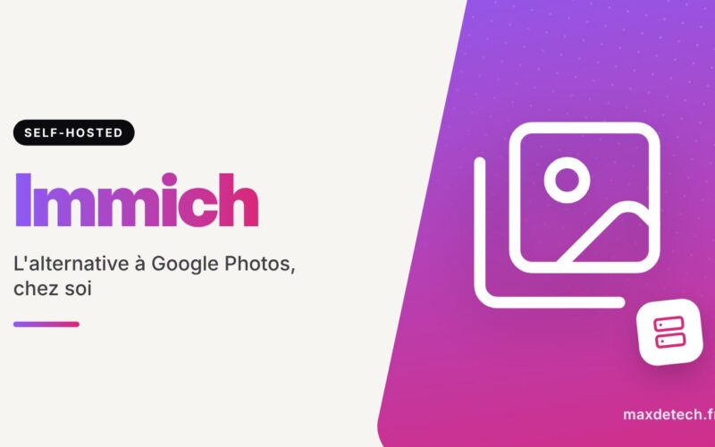 Immich : L'alternative à Google Photos, chez soi