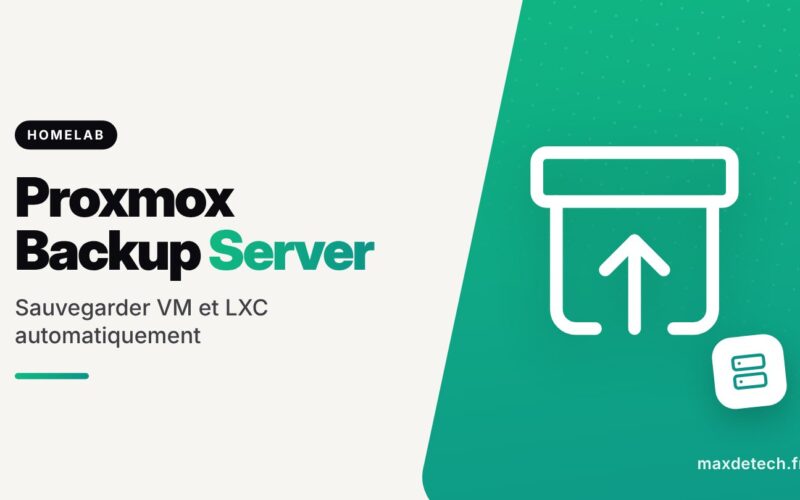 Proxmox Backup Server : Sauvegarder VM et LXC automatiquement